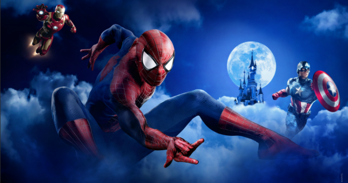 disneyland paris supereroi marvel