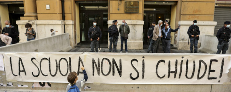 chiusura delle scuole in Campania