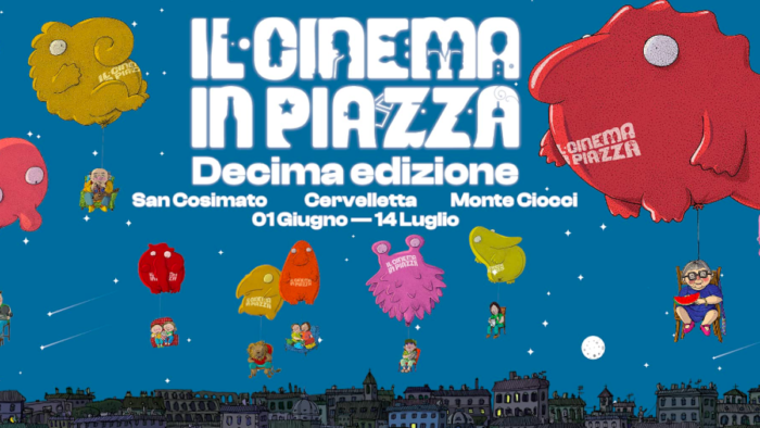 Locandina IL CINEMA IN PIAZZA decima edizione 2024